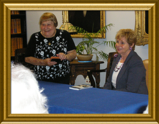 Carmen's sister Barbara Franceschelli & Naomi Sokol Zeavin