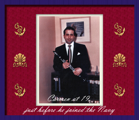 Carmen at 19, just before the Navy